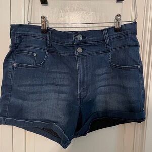 Wallflower Sassy Highrise Shorts Juniors size 15 like new.